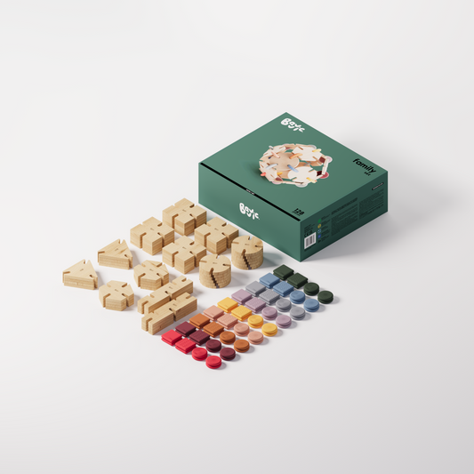 Bavvic - Family Set - 128 Pieces