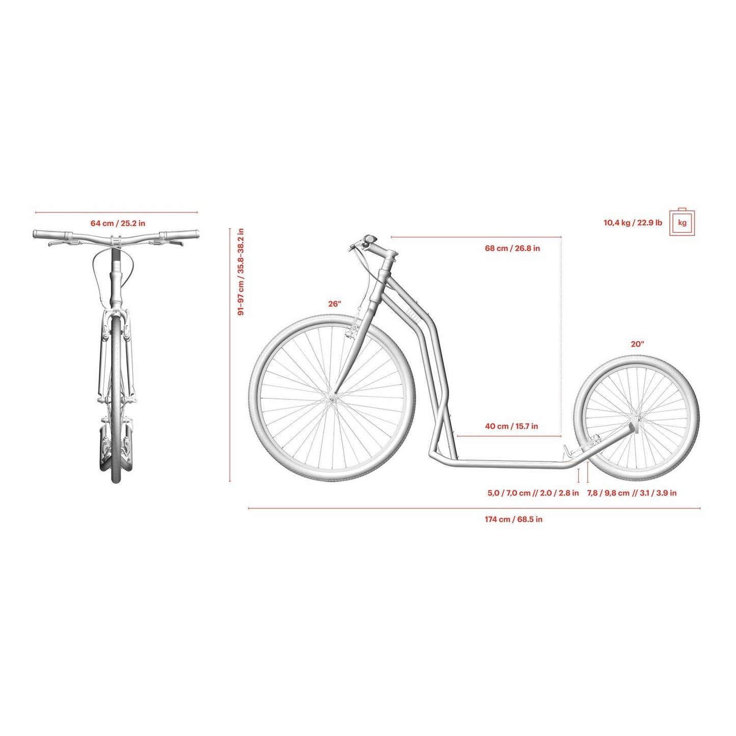 Yedoo Scooter - Five