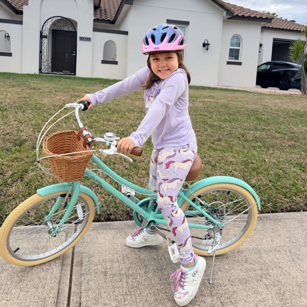 Glerc 24 Inch Beach Cruiser Hybrid Kids Bike - Missy