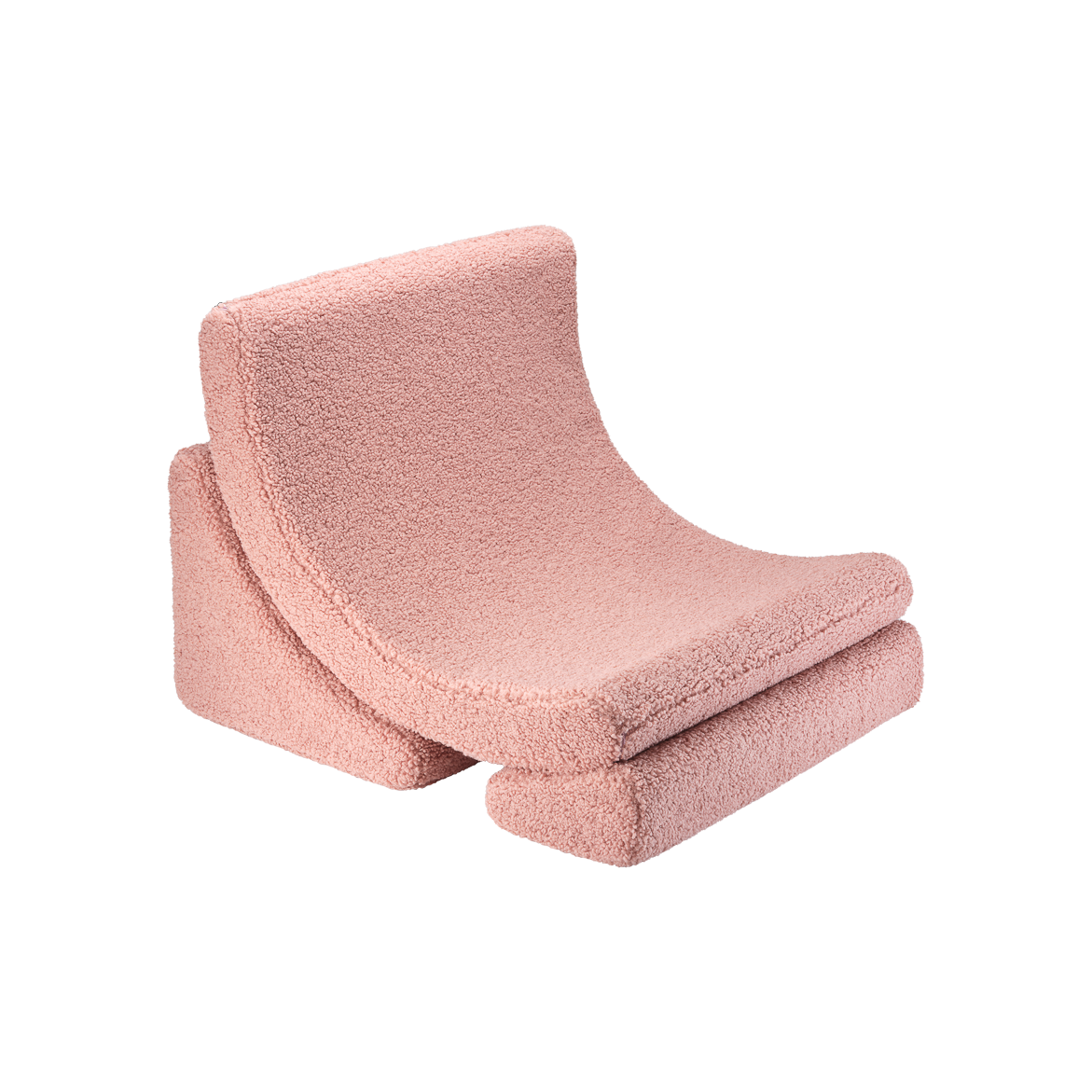 Wigiwama Moon Chair - Teddy Boucle