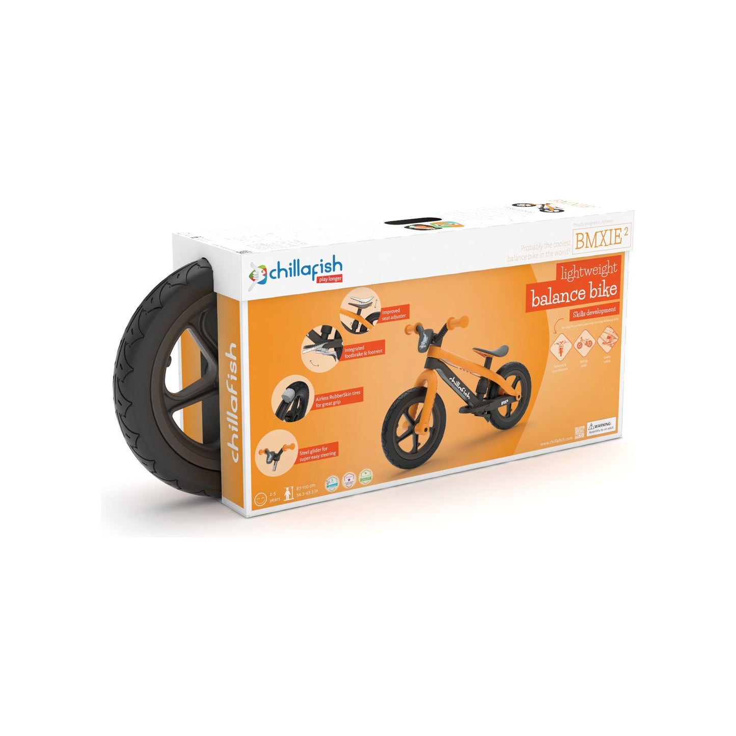 Chillafish BMXie Balance Bike Ginger box