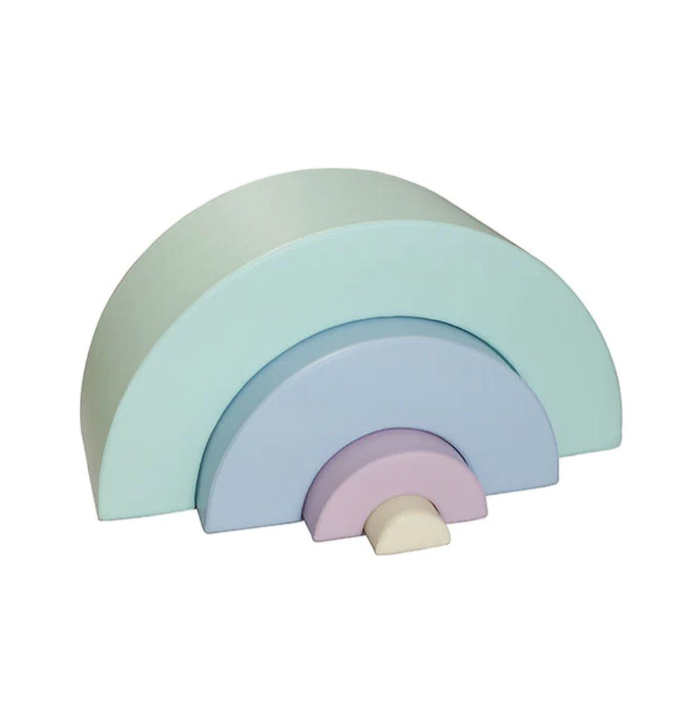 Iglu Rainbow Soft Play Set - Light Pastel