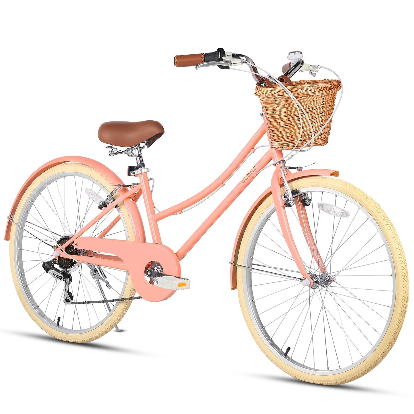 Glerc 26 Inch Beach Cruiser Hybrid Kids Bike - Missy