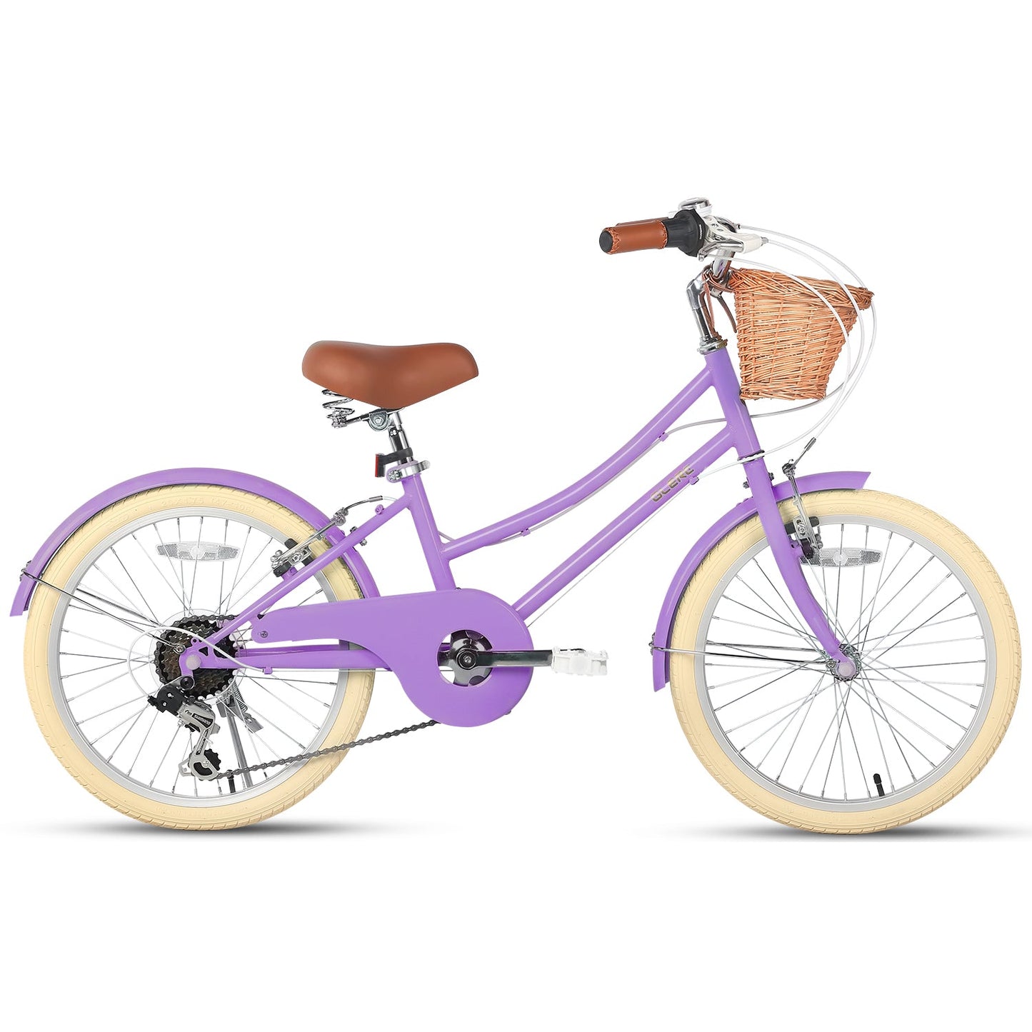 Glerc 20 Inch Beach Cruiser Hybrid Kids Bike - Missy
