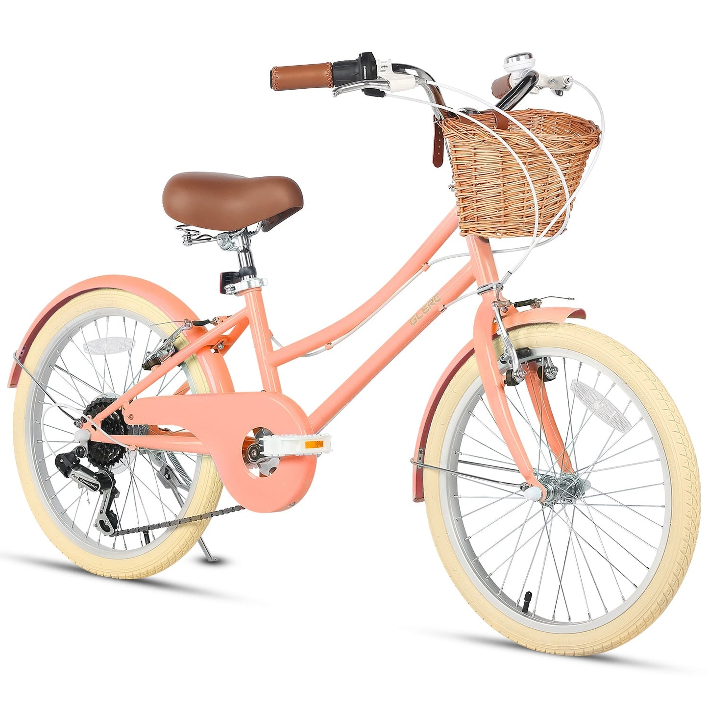 Glerc 20 Inch Beach Cruiser Hybrid Kids Bike - Missy