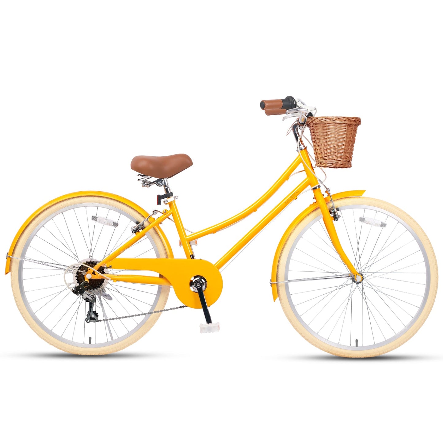 Glerc 26 Inch Beach Cruiser Hybrid Kids Bike - Missy