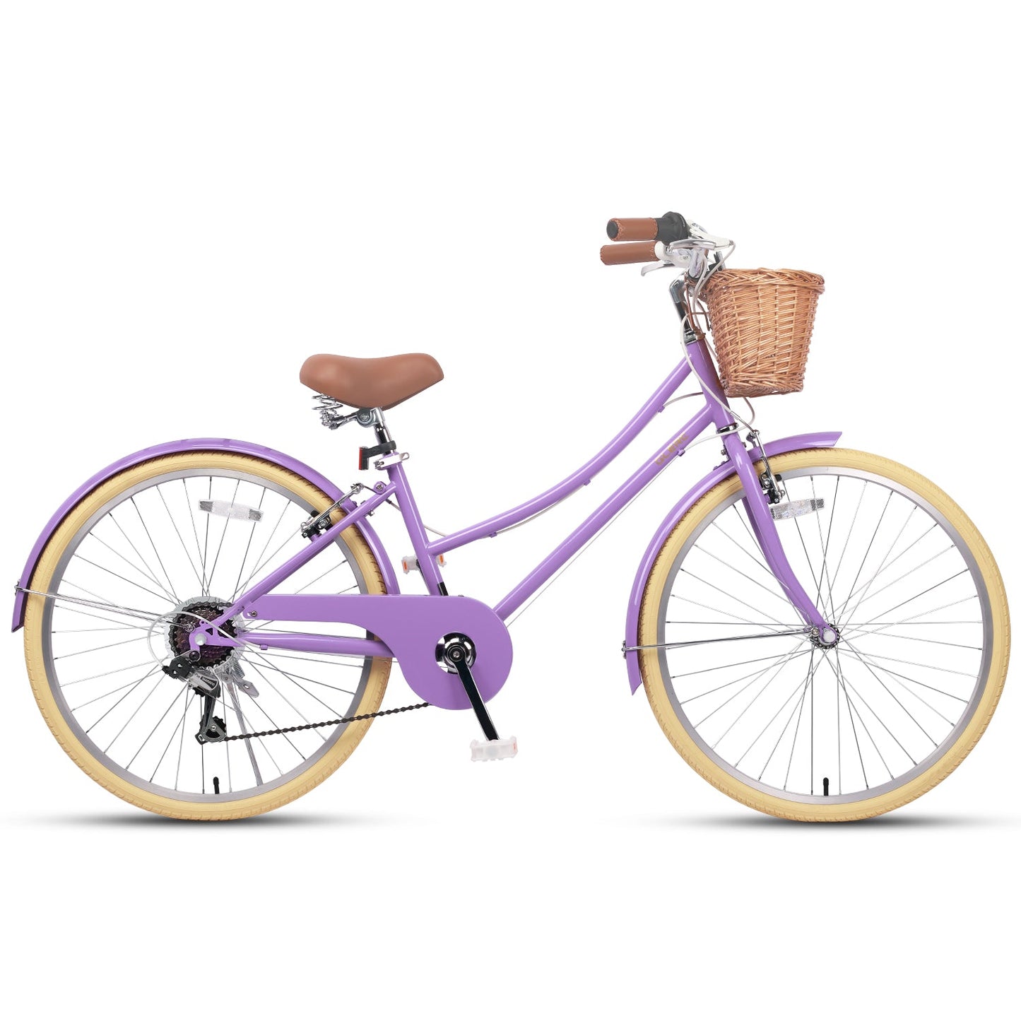 Glerc 26 Inch Beach Cruiser Hybrid Kids Bike - Missy