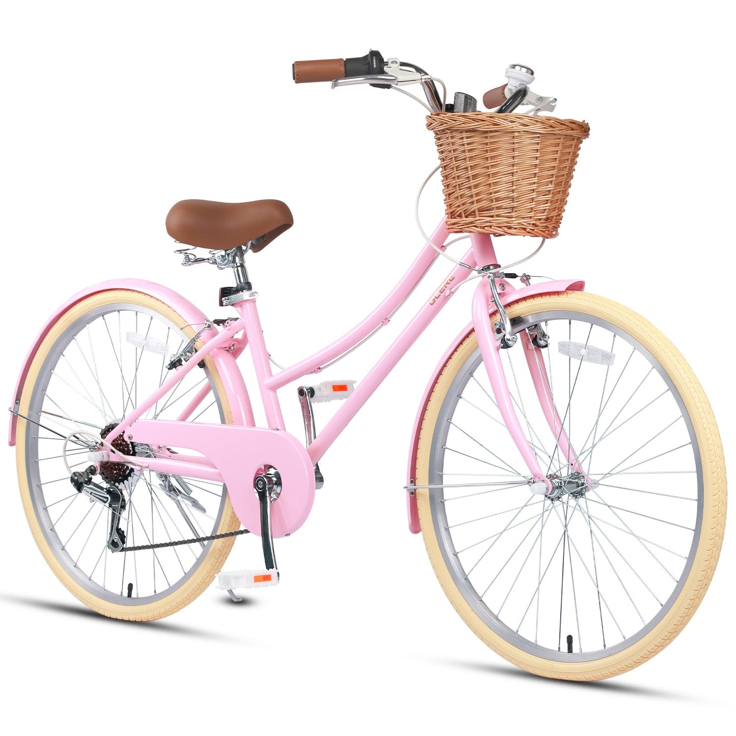 Glerc 26 Inch Beach Cruiser Hybrid Kids Bike - Missy
