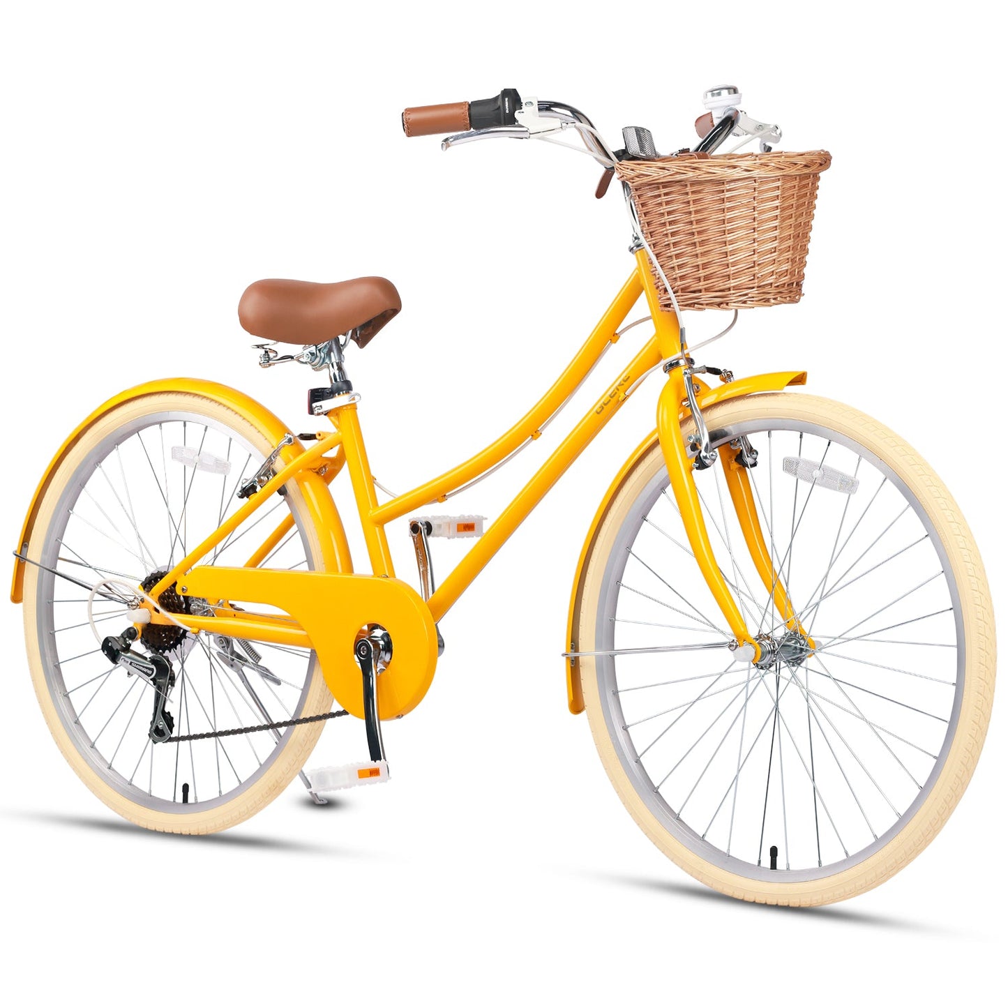 Glerc 26 Inch Beach Cruiser Hybrid Kids Bike - Missy