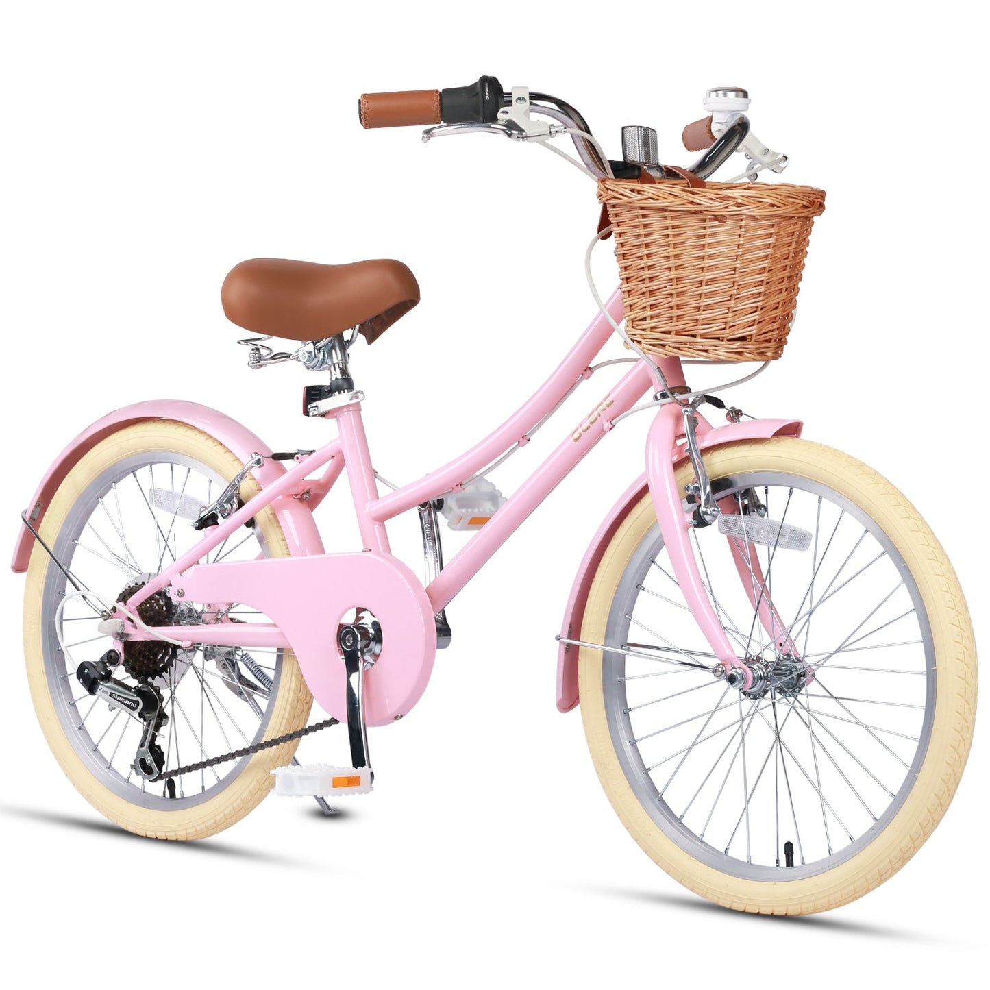 Glerc 20 Inch Beach Cruiser Hybrid Kids Bike - Missy