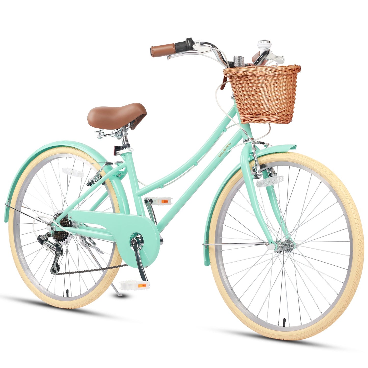 Glerc 26 Inch Beach Cruiser Hybrid Kids Bike - Missy