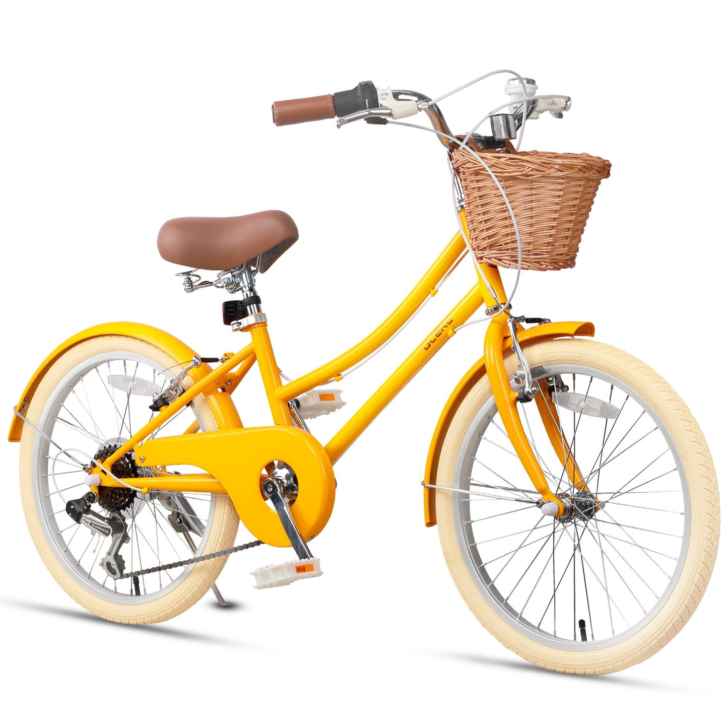 Glerc 20 Inch Beach Cruiser Hybrid Kids Bike - Missy