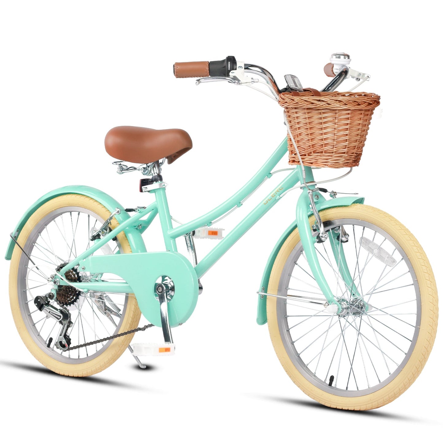 Glerc 20 Inch Beach Cruiser Hybrid Kids Bike - Missy