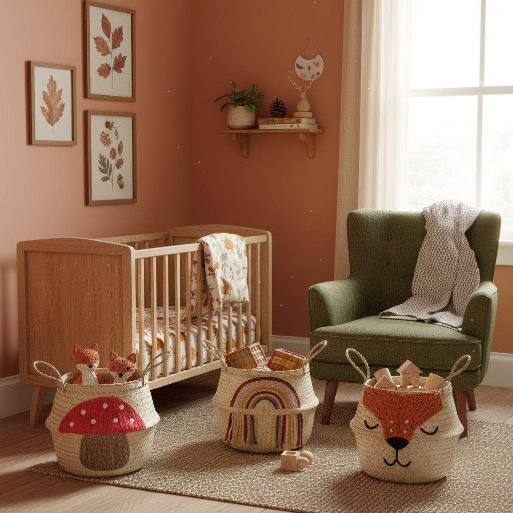 Toadstool basket - large