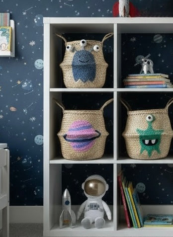 Pink Planet Basket - Large
