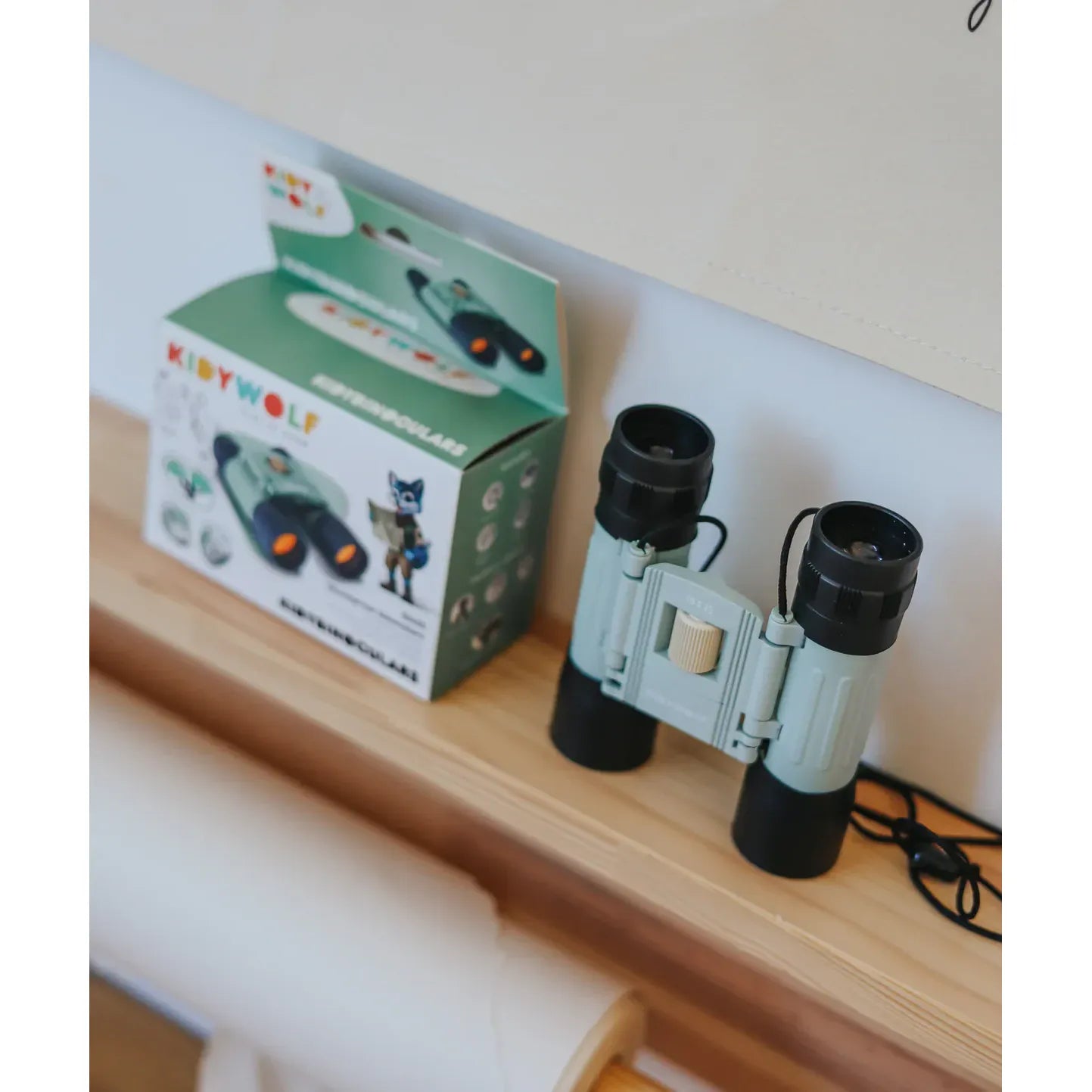 KIDYBINOCULARS Shockproof Binoculars Green
