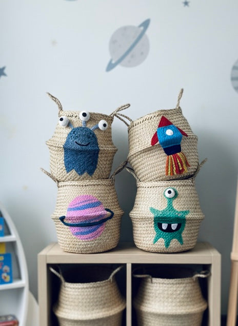 Green Alien Basket - Large