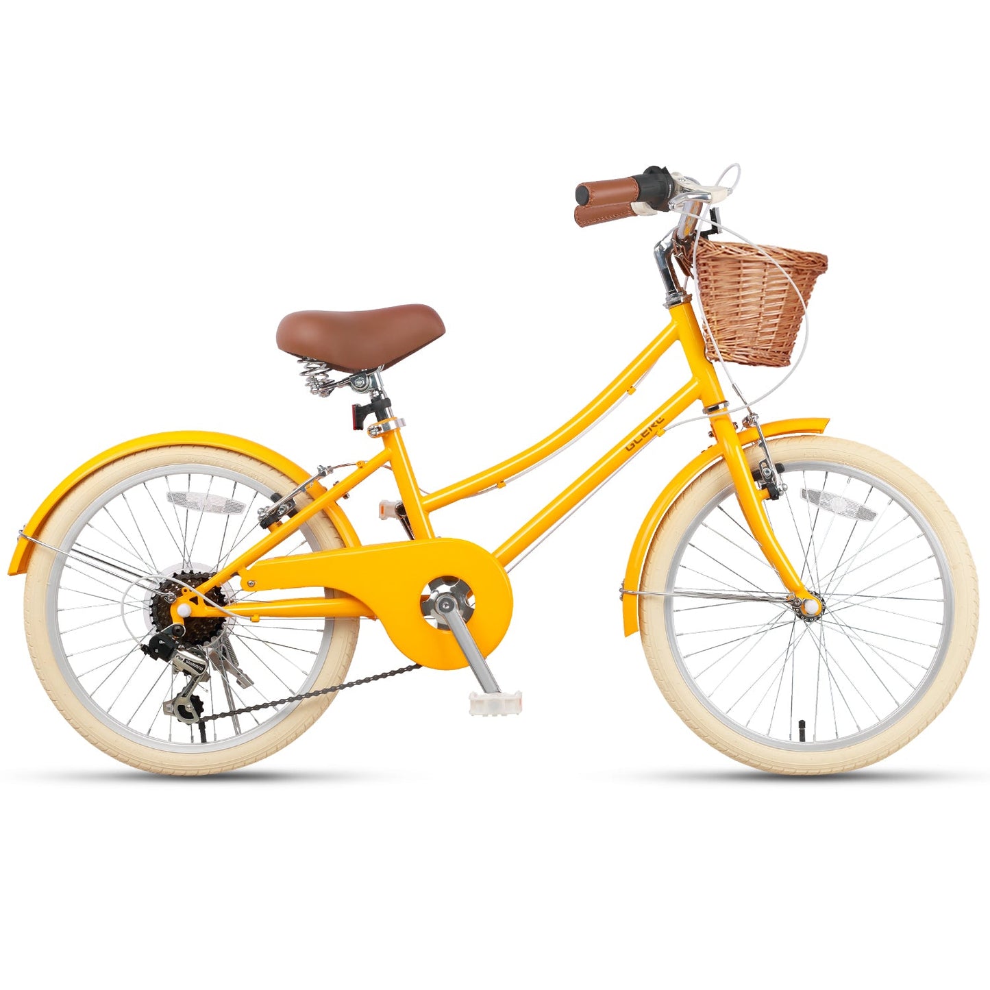 Glerc 20 Inch Beach Cruiser Hybrid Kids Bike - Missy
