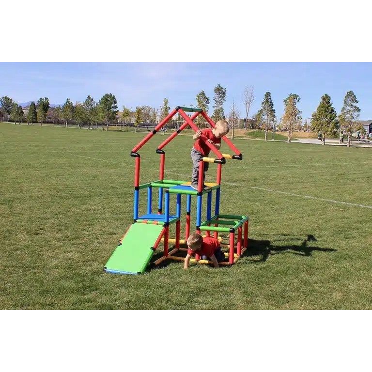 Funphix Jumbo Climbing Frame Kit – 467 Pieces STEM Education Toys for Creative Building and Outdoor Fun