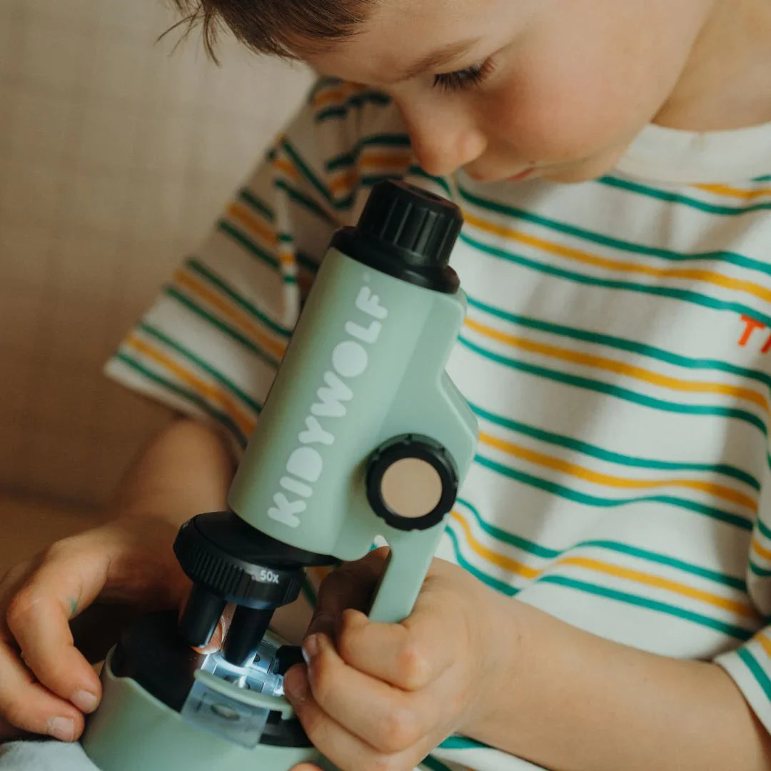 KIDYMICROSCOPE Portable Microscope Green