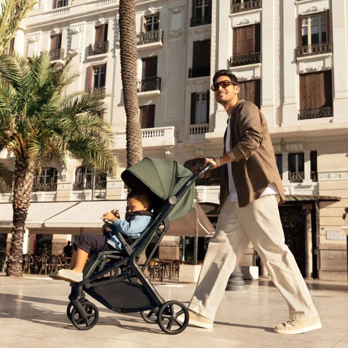 Kinderkraft Nubi 3 Stroller - Dark Ruby