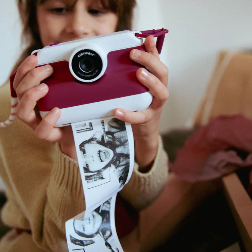 KPRINT Instant Thermal Printing Camera Red