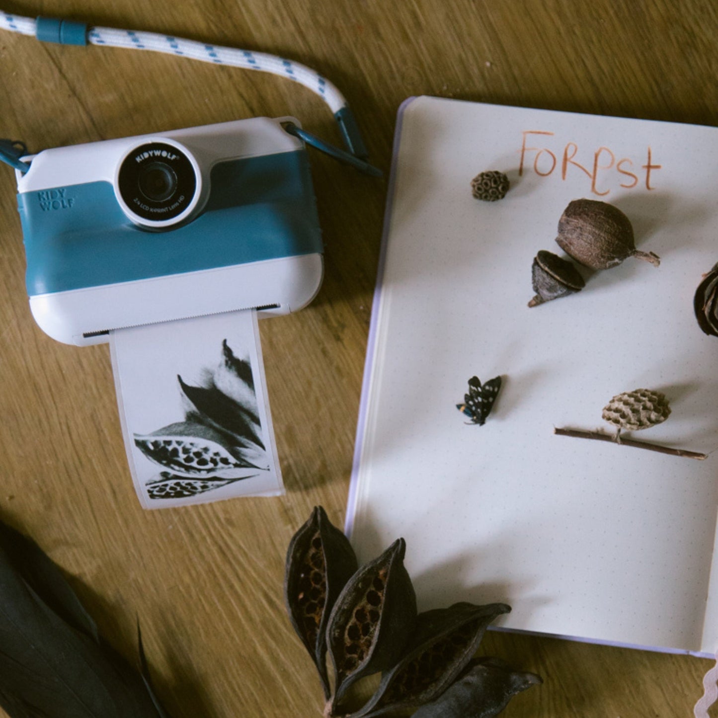 KPRINT Instant Thermal Printing Camera Red
