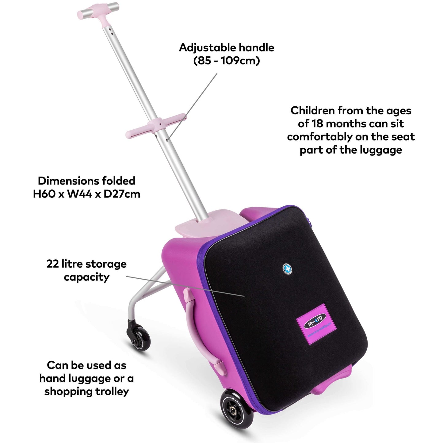 Micro Scooter Eazy Luggage