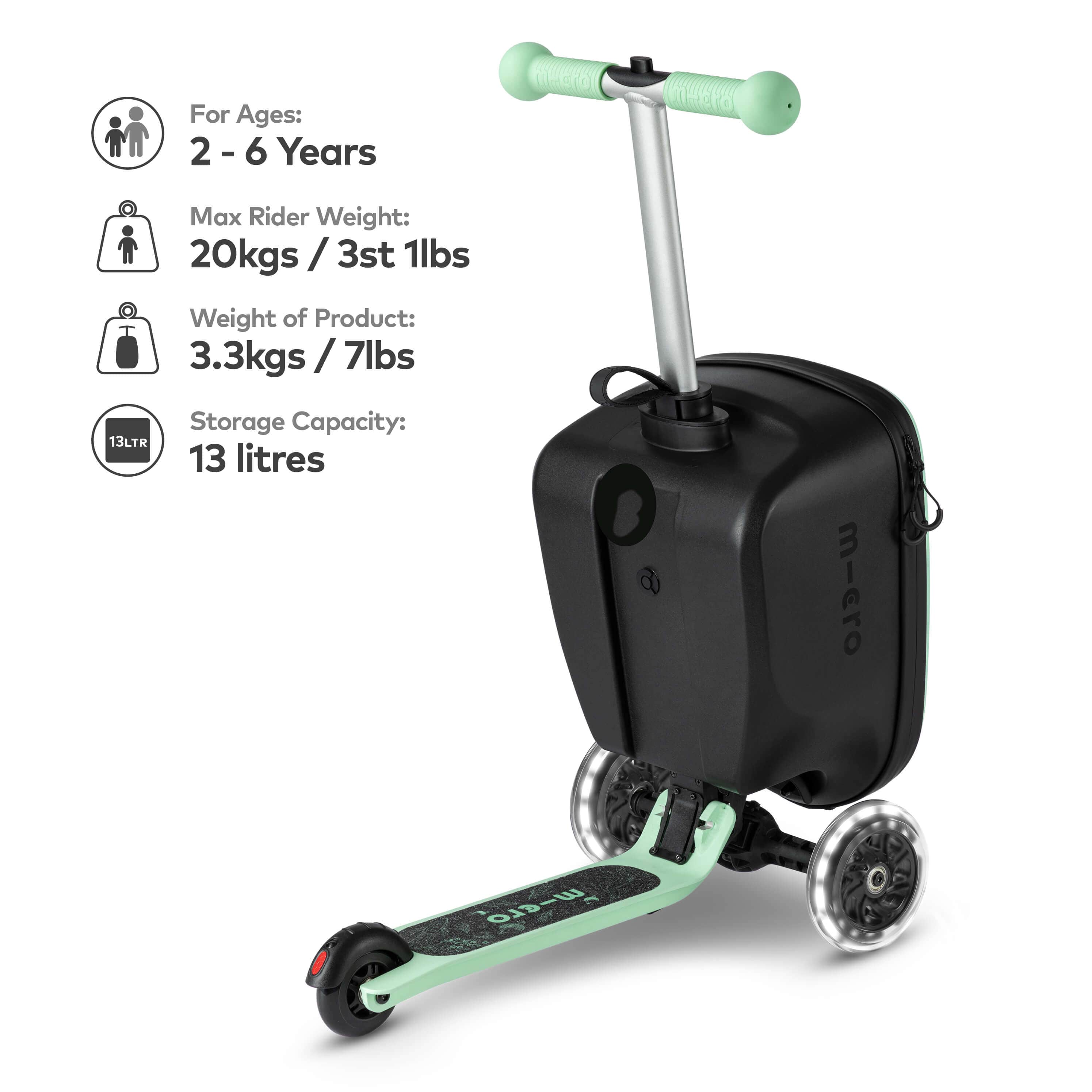 Batman suitcase scooter online