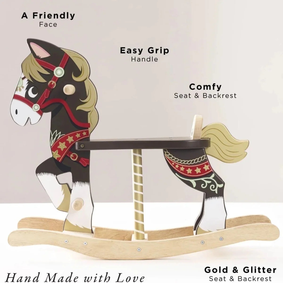 Le Toy Van Classic Wooden Rocking Horse
