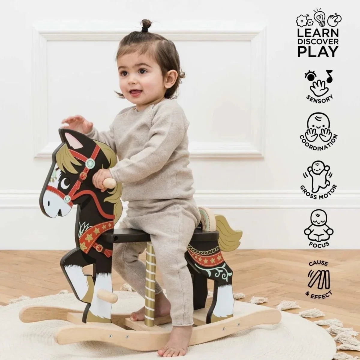 Le Toy Van Classic Wooden Rocking Horse