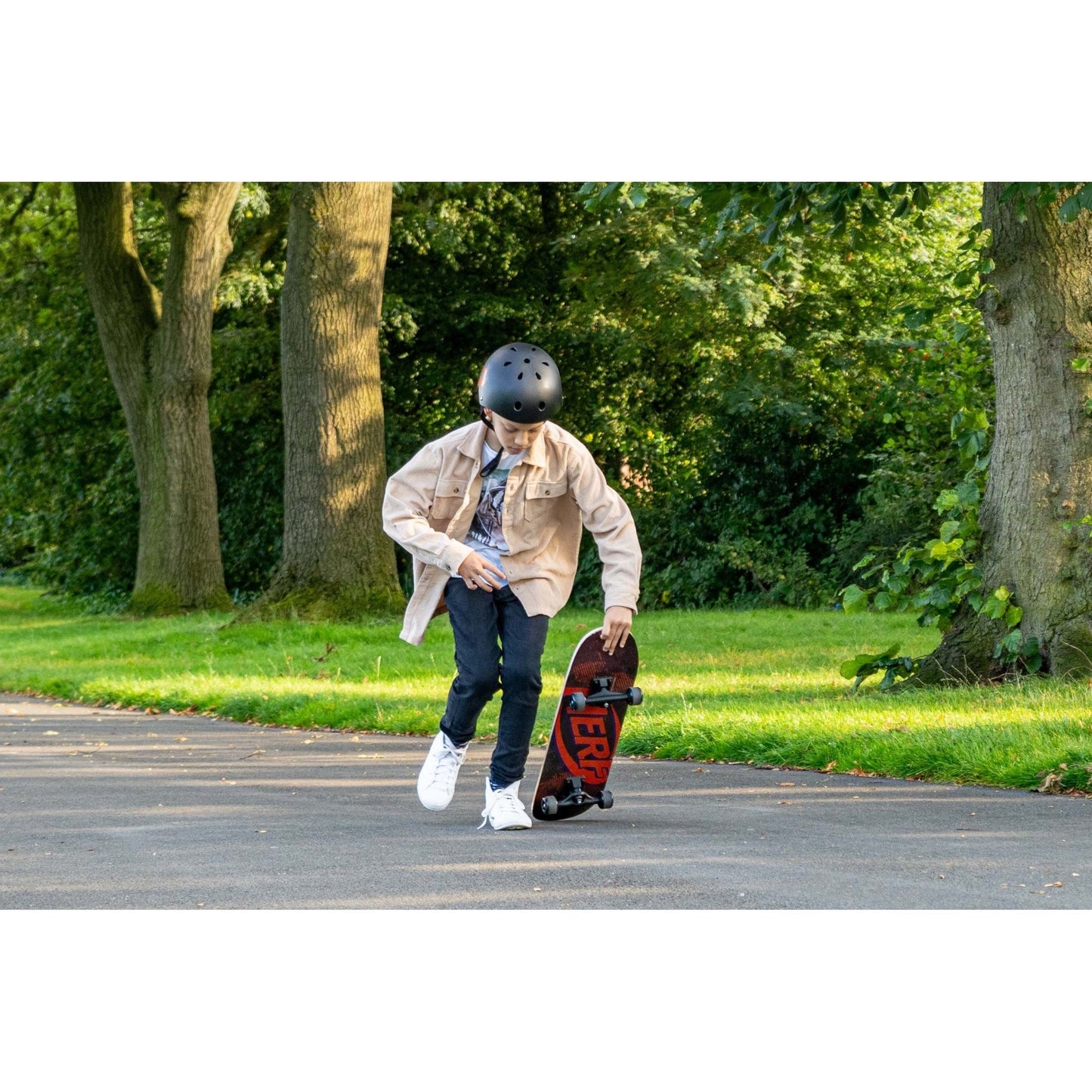 Nerf Skateboard with Blaster and Darts