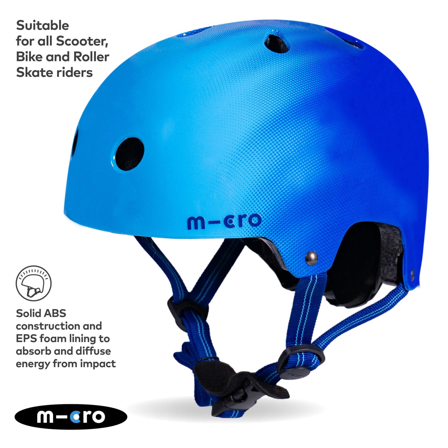 Micro Scooter Deluxe Patterned Kids Helmet