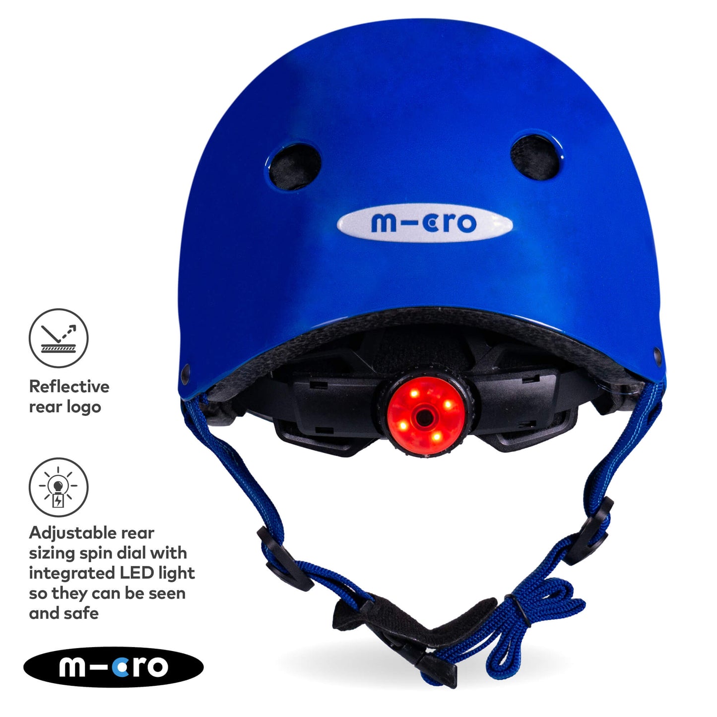 Micro Scooter Deluxe Patterned Kids Helmet