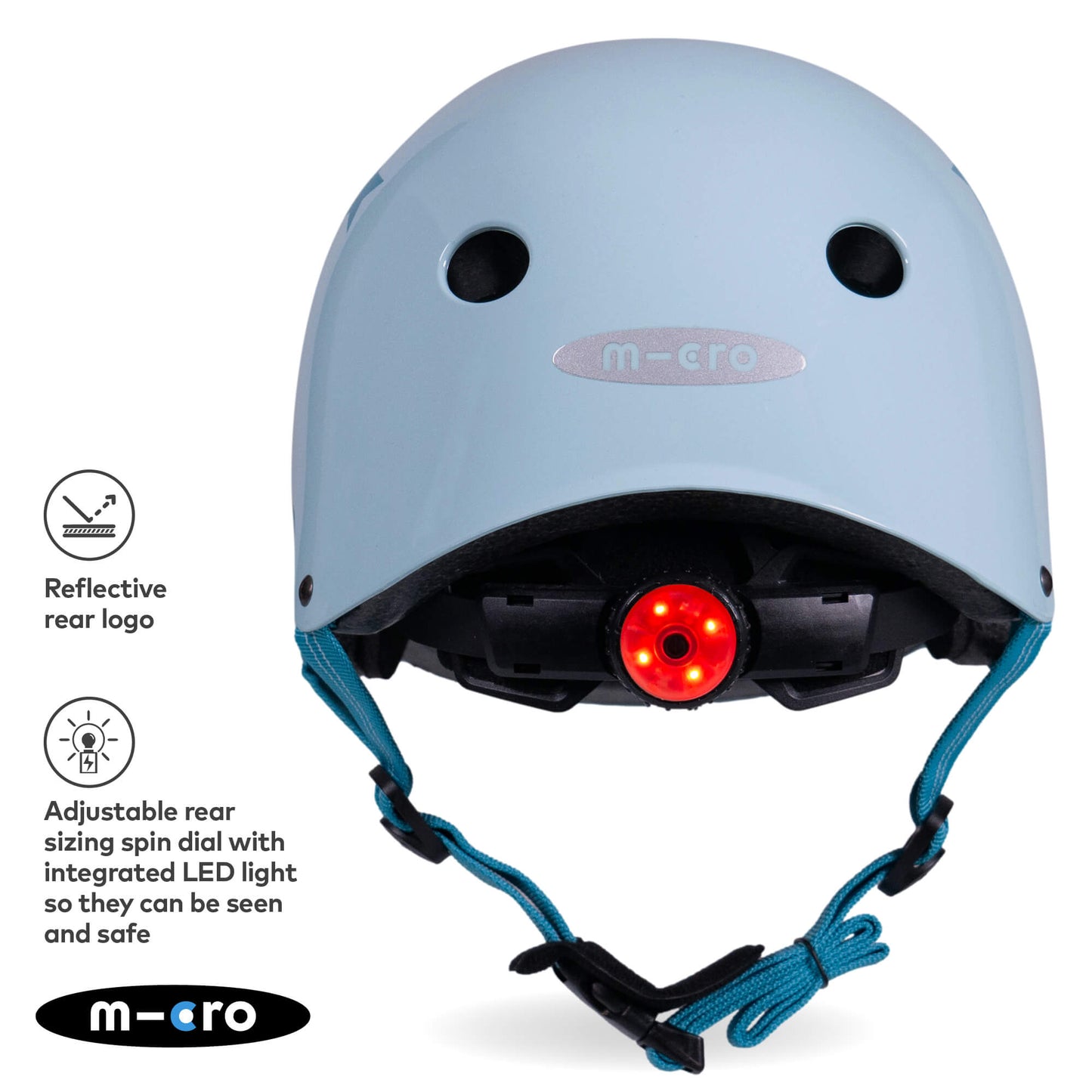 Micro Scooter Deluxe Patterned Kids Helmet