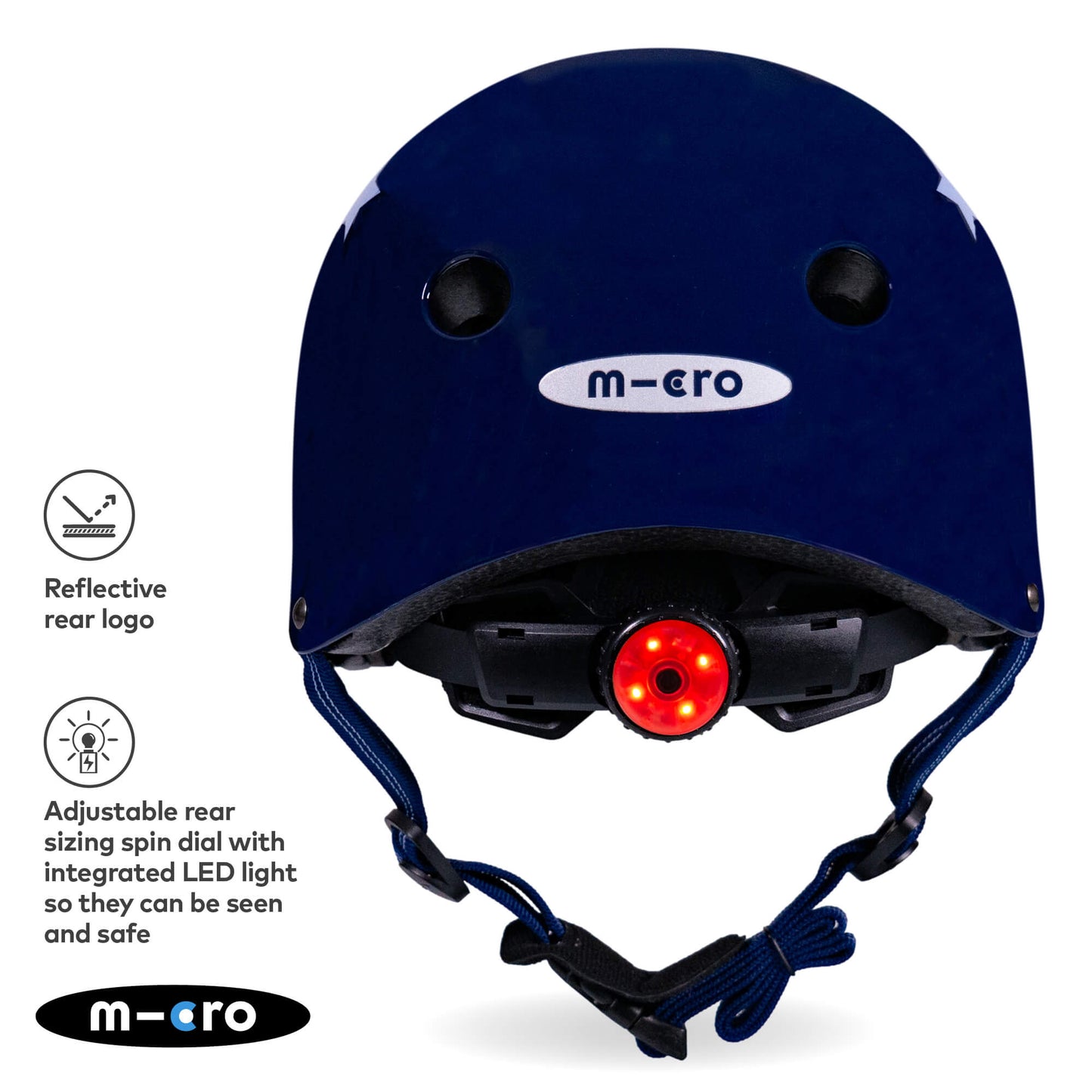 Micro Scooter Deluxe Patterned Kids Helmet