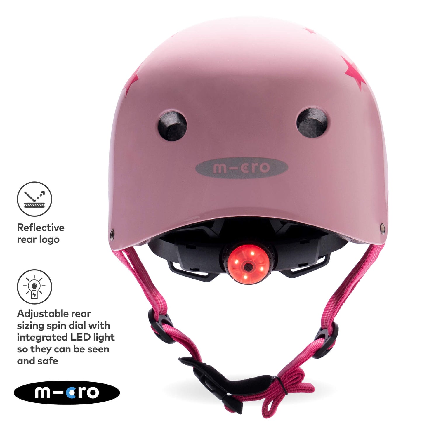 Micro Scooter Kids Helmet - Star Pattern