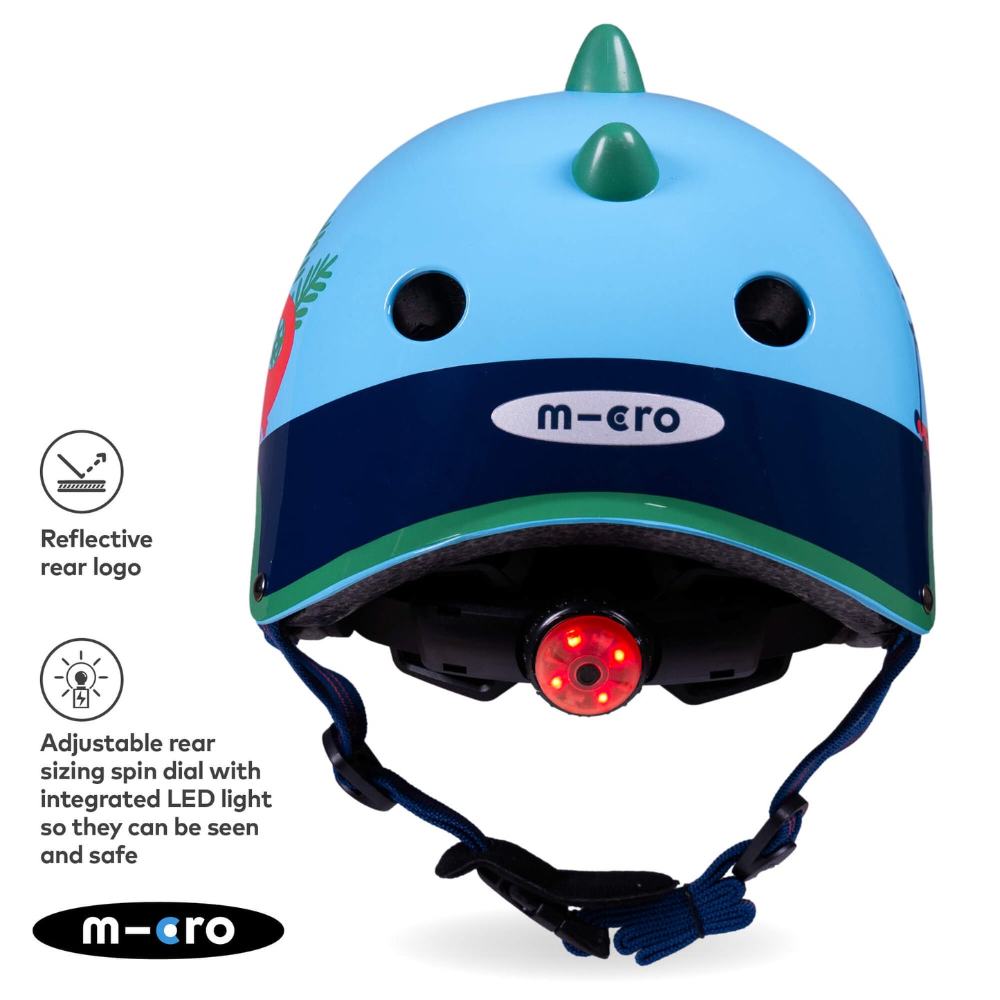 Micro Scooter 3D Deluxe Helmet