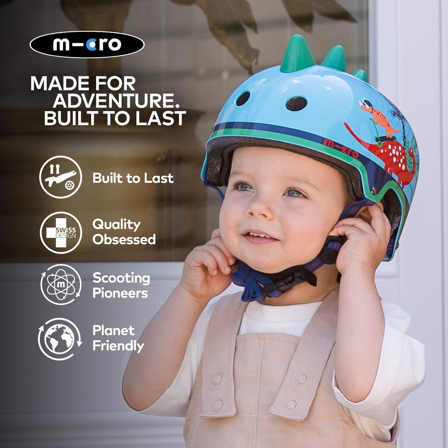 Micro Scooter 3D Deluxe Helmet