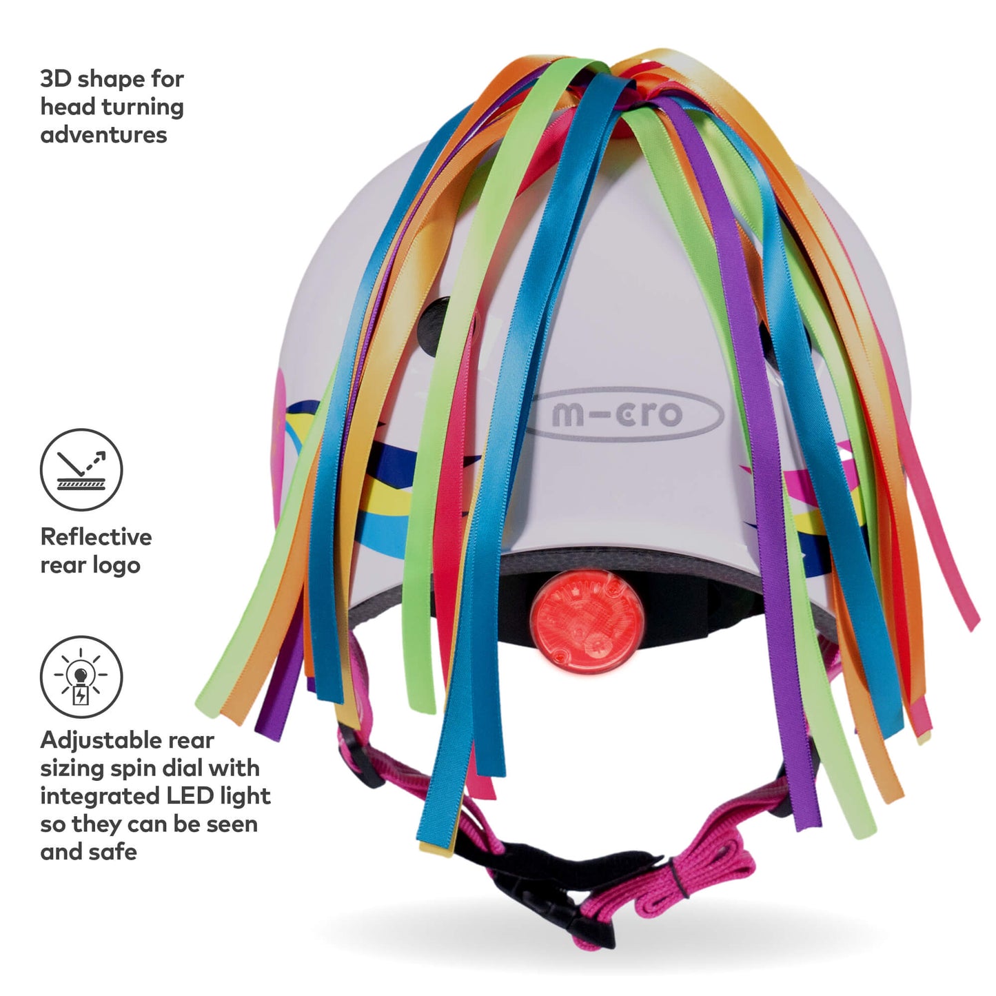 Micro Scooter 3D Deluxe Helmet