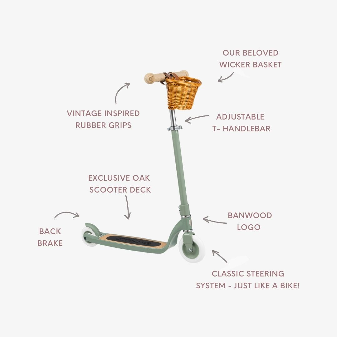 BANWOOD MAXI SCOOTER VINTAGE - FOREST