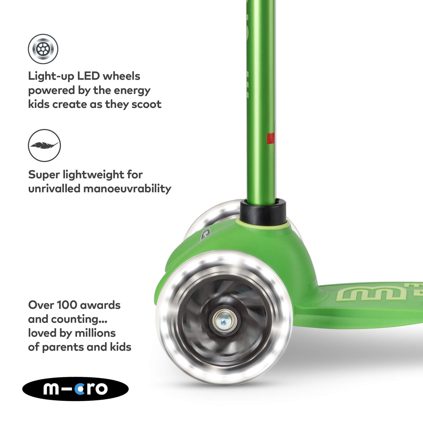 Micro Scooter Mini Deluxe LED