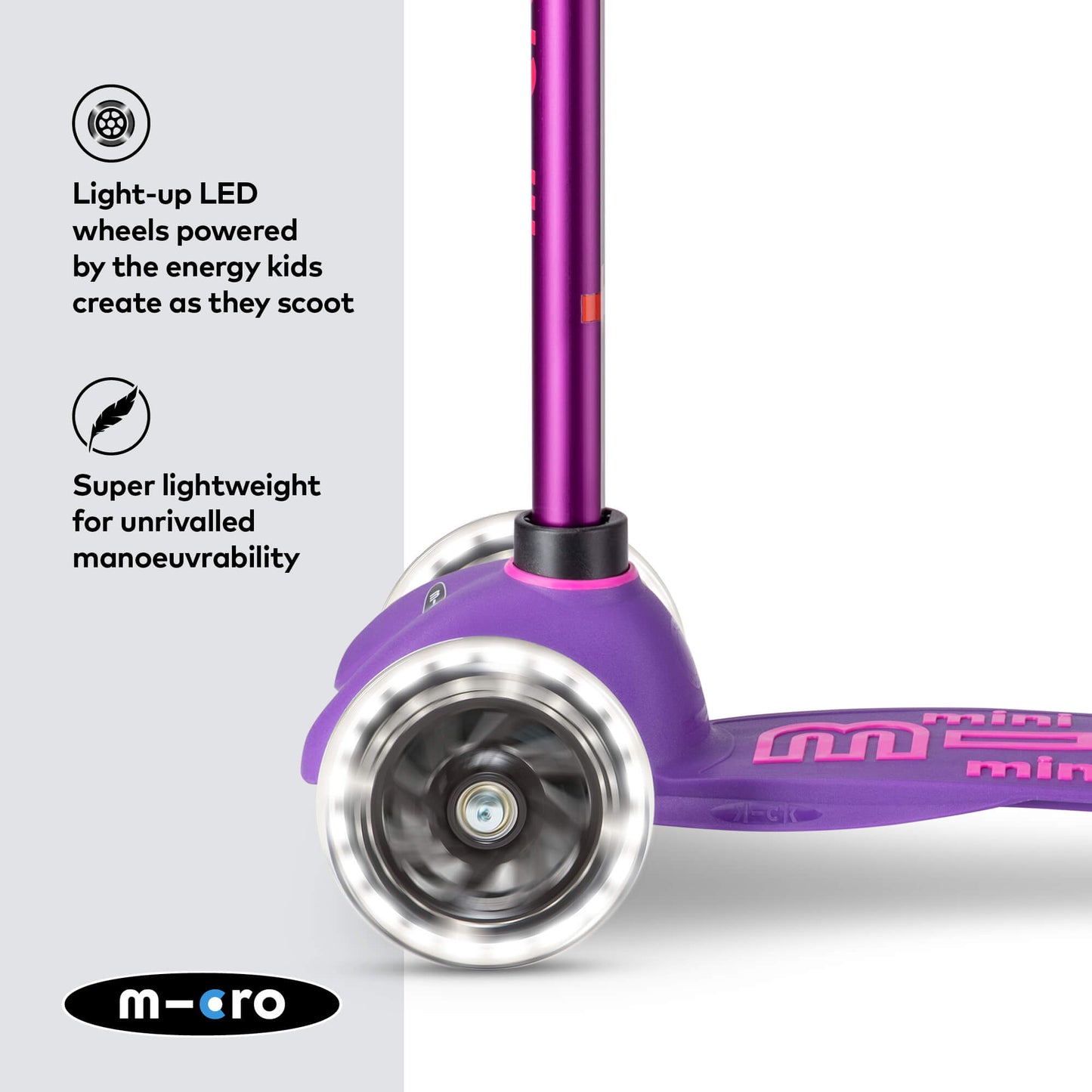 Micro Scooter Mini Deluxe LED