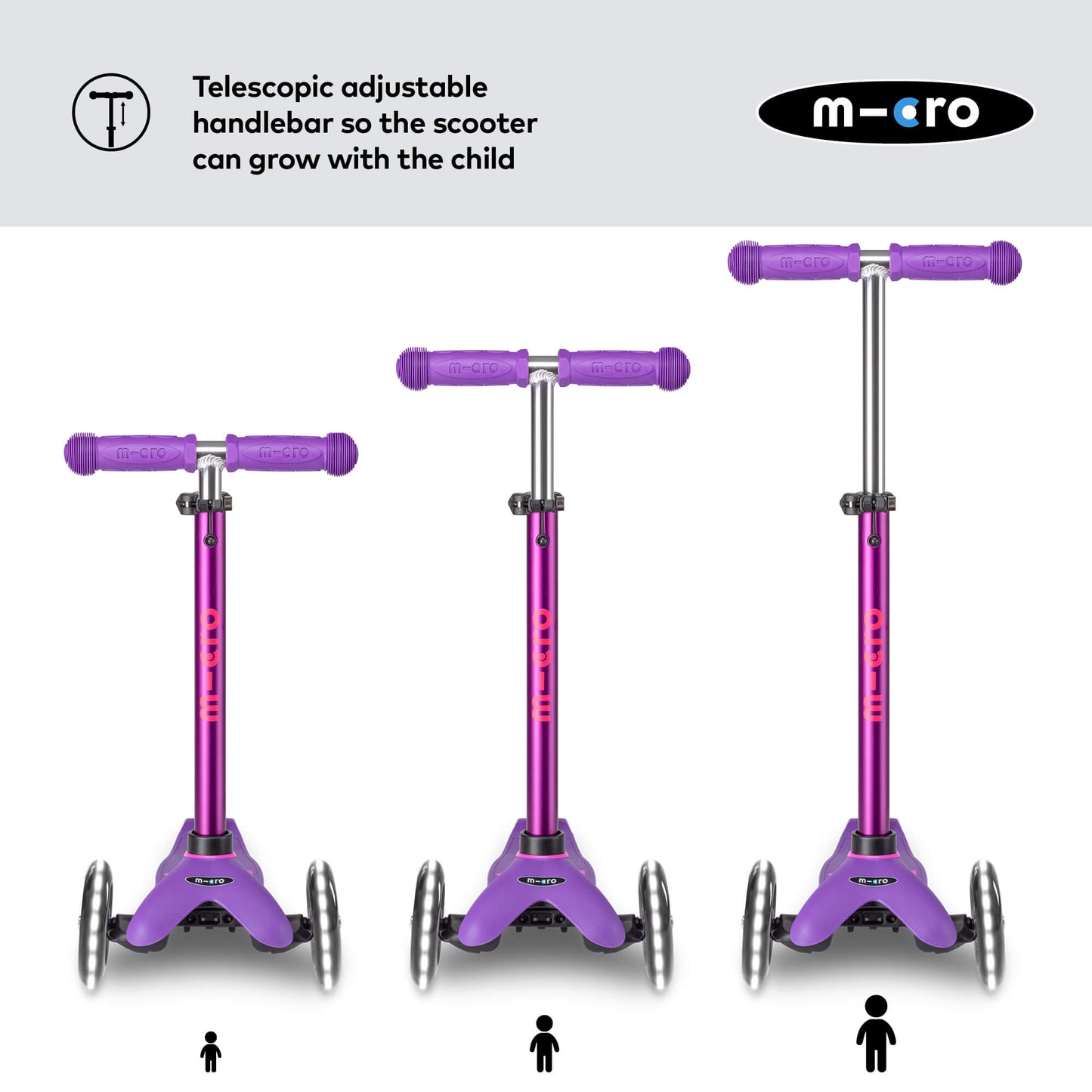 Micro Scooter Mini Deluxe LED