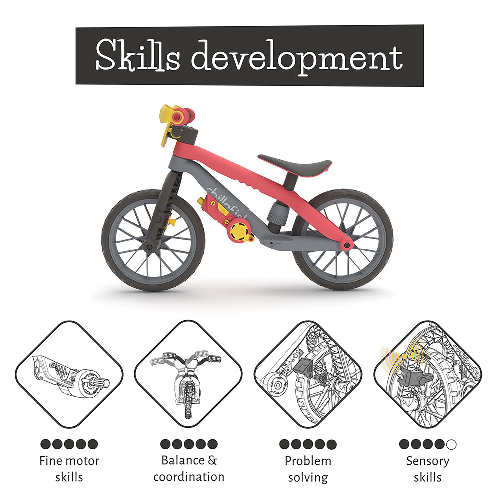 chillafish bmxie moto balance bike skills development information