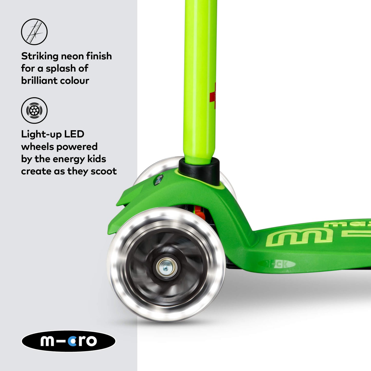 Micro Scooter Maxi Deluxe LED