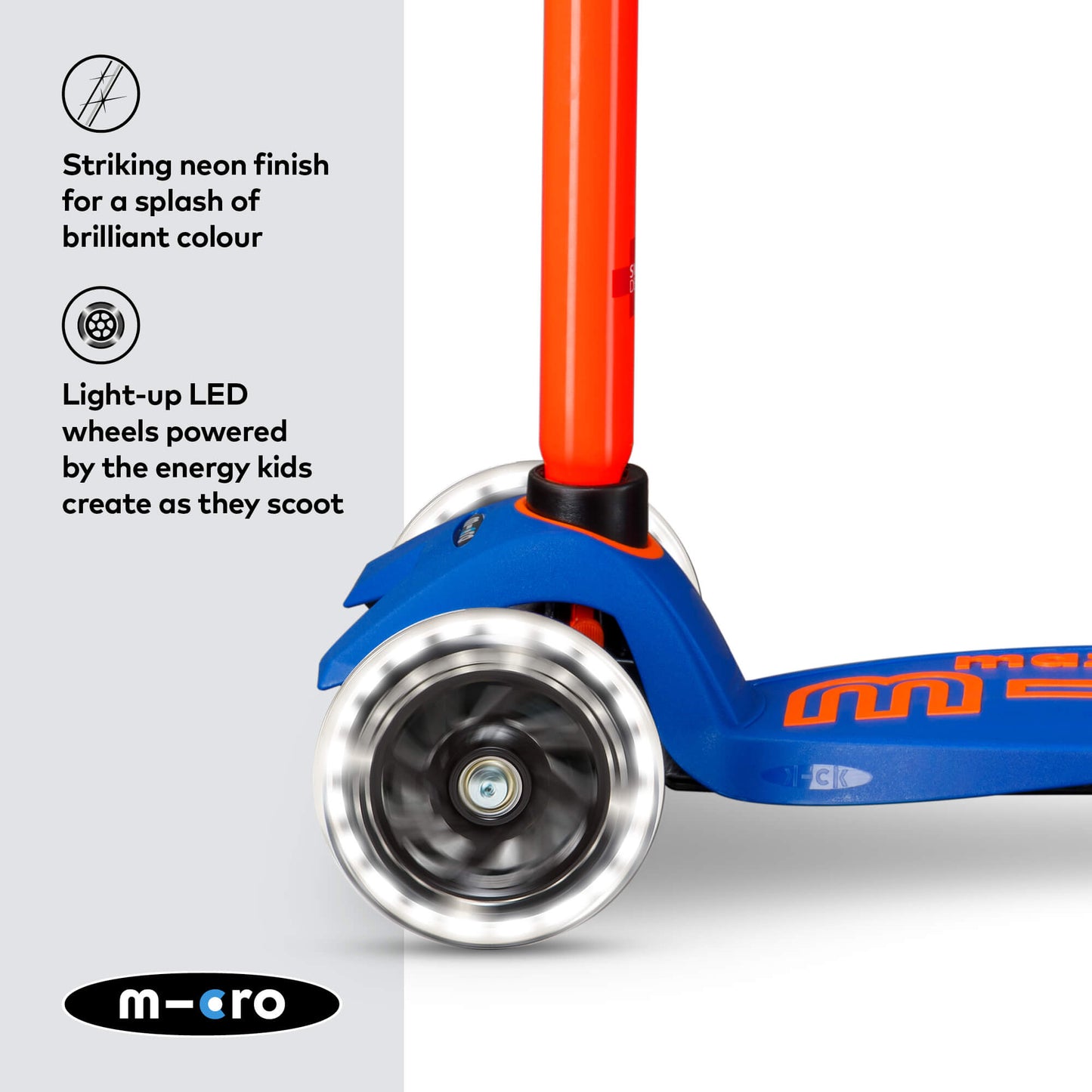 Micro Scooter Maxi Deluxe LED