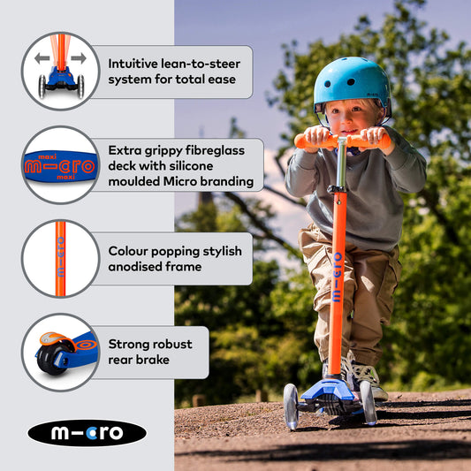 Micro Scooter Maxi Deluxe LED