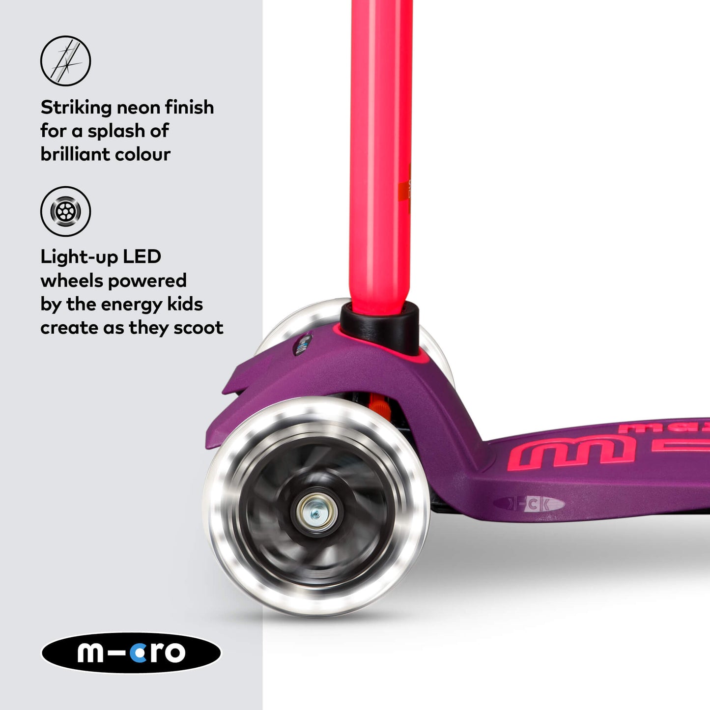 Micro Scooter Maxi Deluxe LED