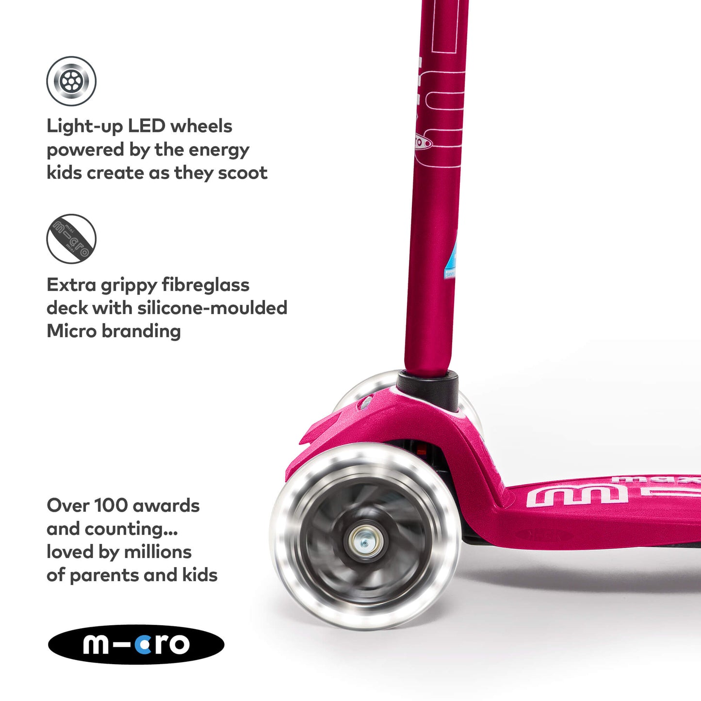 Micro Scooter Maxi Deluxe LED